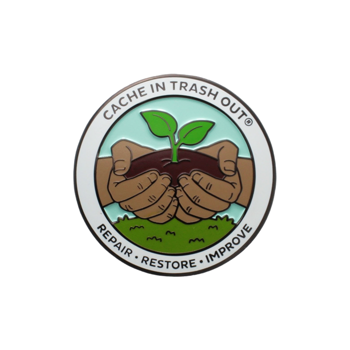 2025 CITO Geocoin- Repair • Restore • Improve