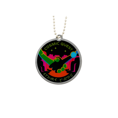 Cosmic Quest Decoder Travel Tag