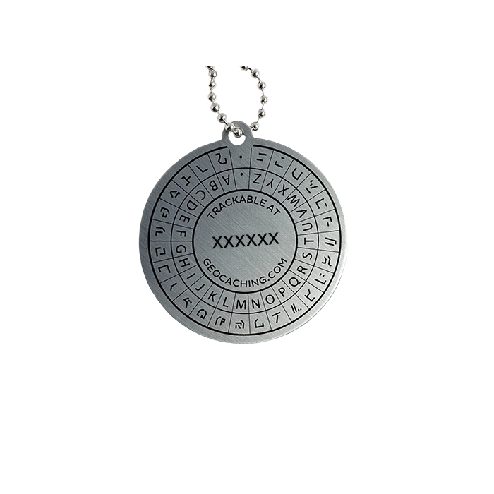 Cosmic Quest Decoder Travel Tag