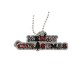 Merry Christmas Cache Buddy Travel Tag