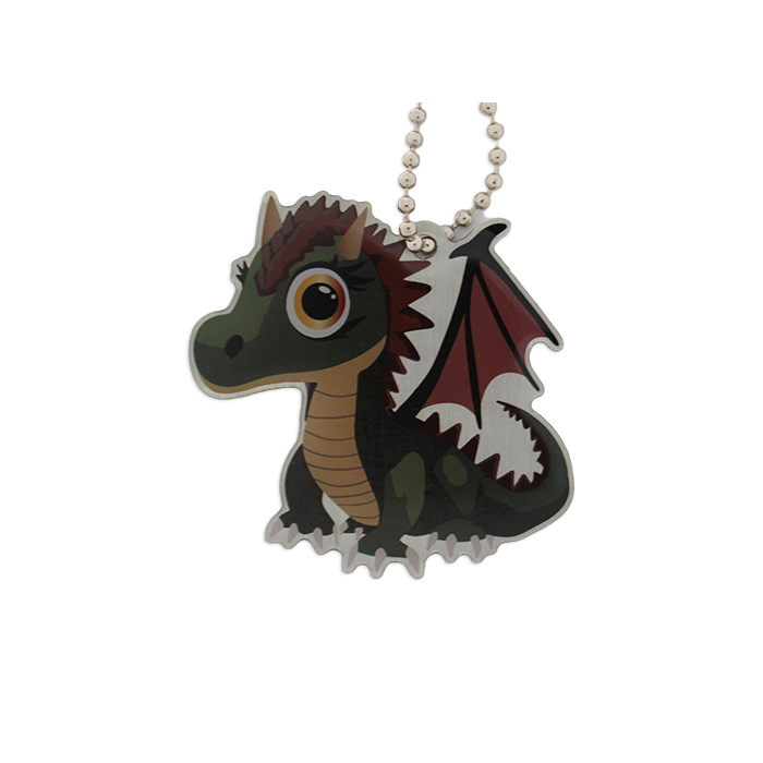 Spike the Dragon Cache Buddy Travel Tag