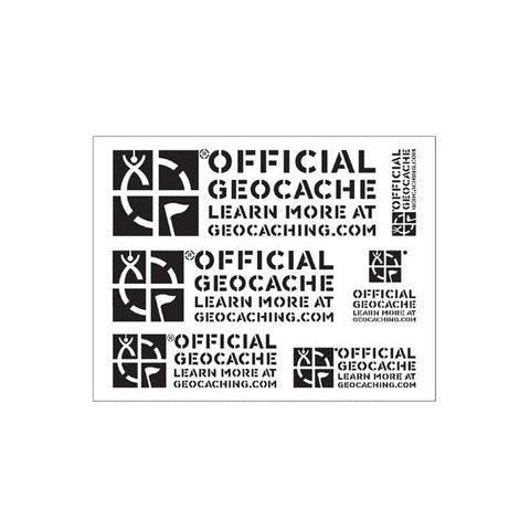 Official Geocaching Stencil
