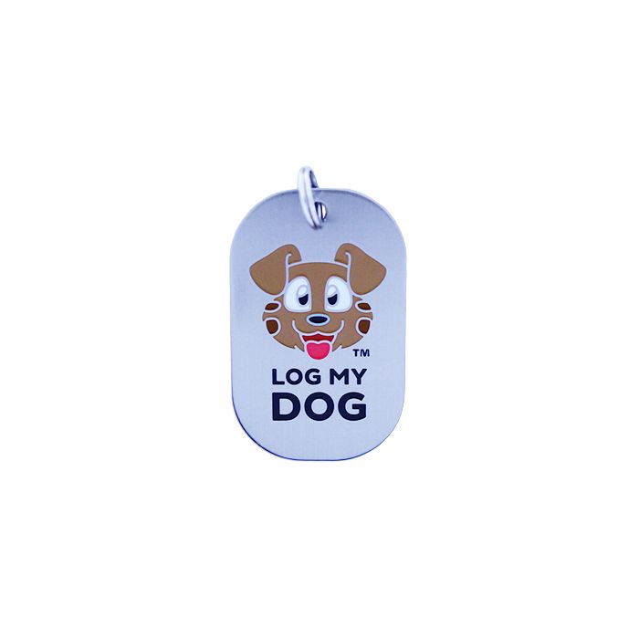 Tracker® Engravable and Trackable Dog Tag