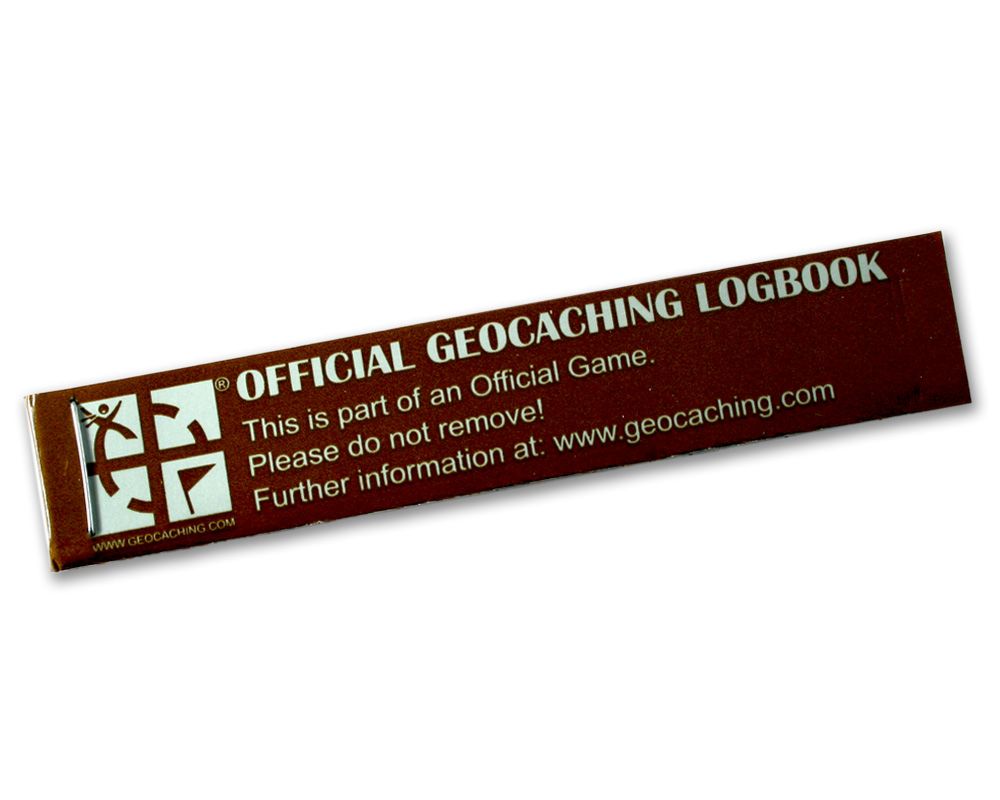 Logbook ECO 800 Geocaching.com PETl