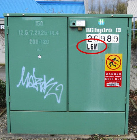 three digit magnetic cache container