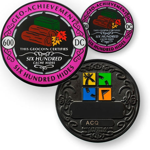 [Bargain] 600 hides - Geo-Achievement Award Coin and Pin set