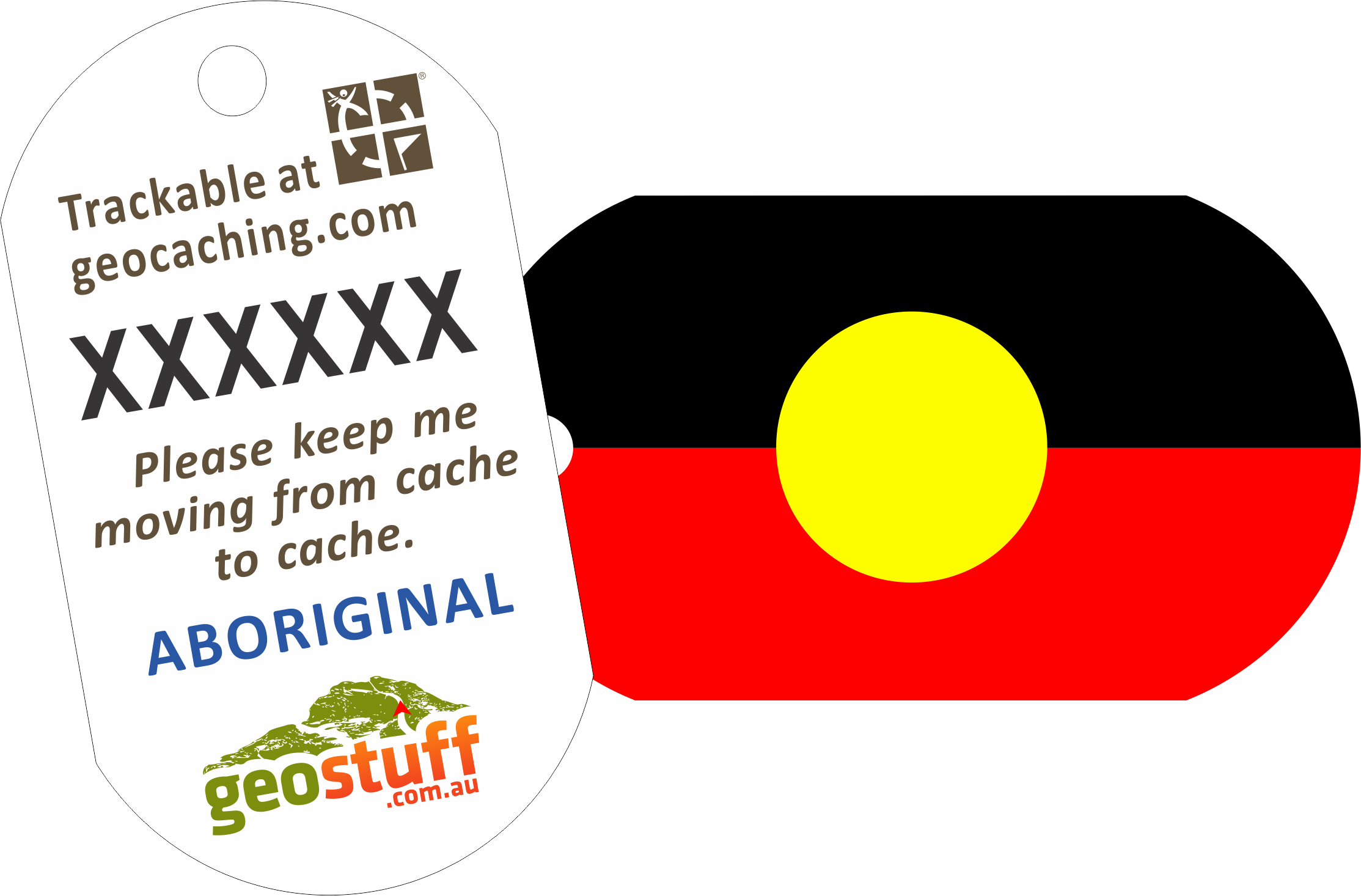 Australian, State and Territory Flag Travel Tags