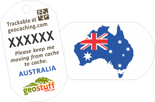 Australian, State and Territory Flag Travel Tags