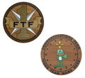 FTF Custom Woody - Wooden Geocoin x 10