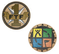 FTF Woody - Wooden Geocoin