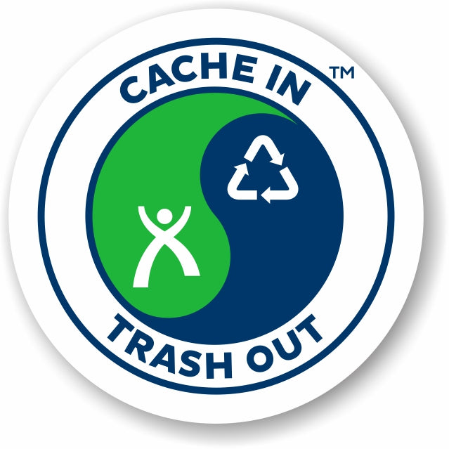 Sticker vinyl Geocaching Logo CITO