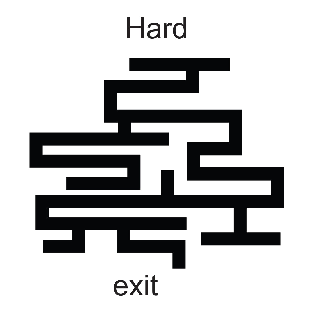 Maze Cache 3D Printed Hard