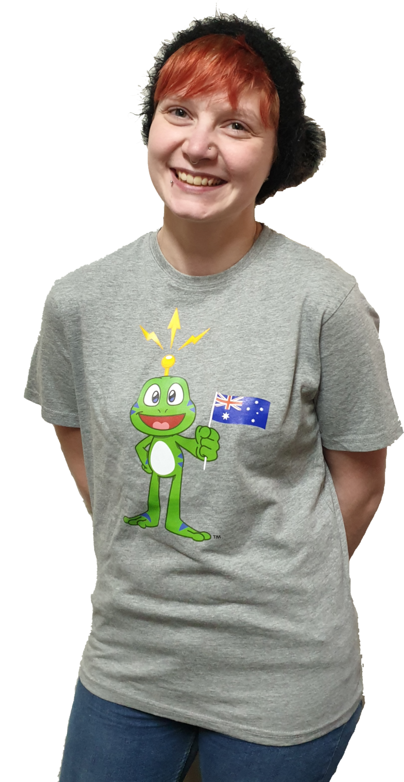 [Bargain] GeoTee Grey Marle with Signal