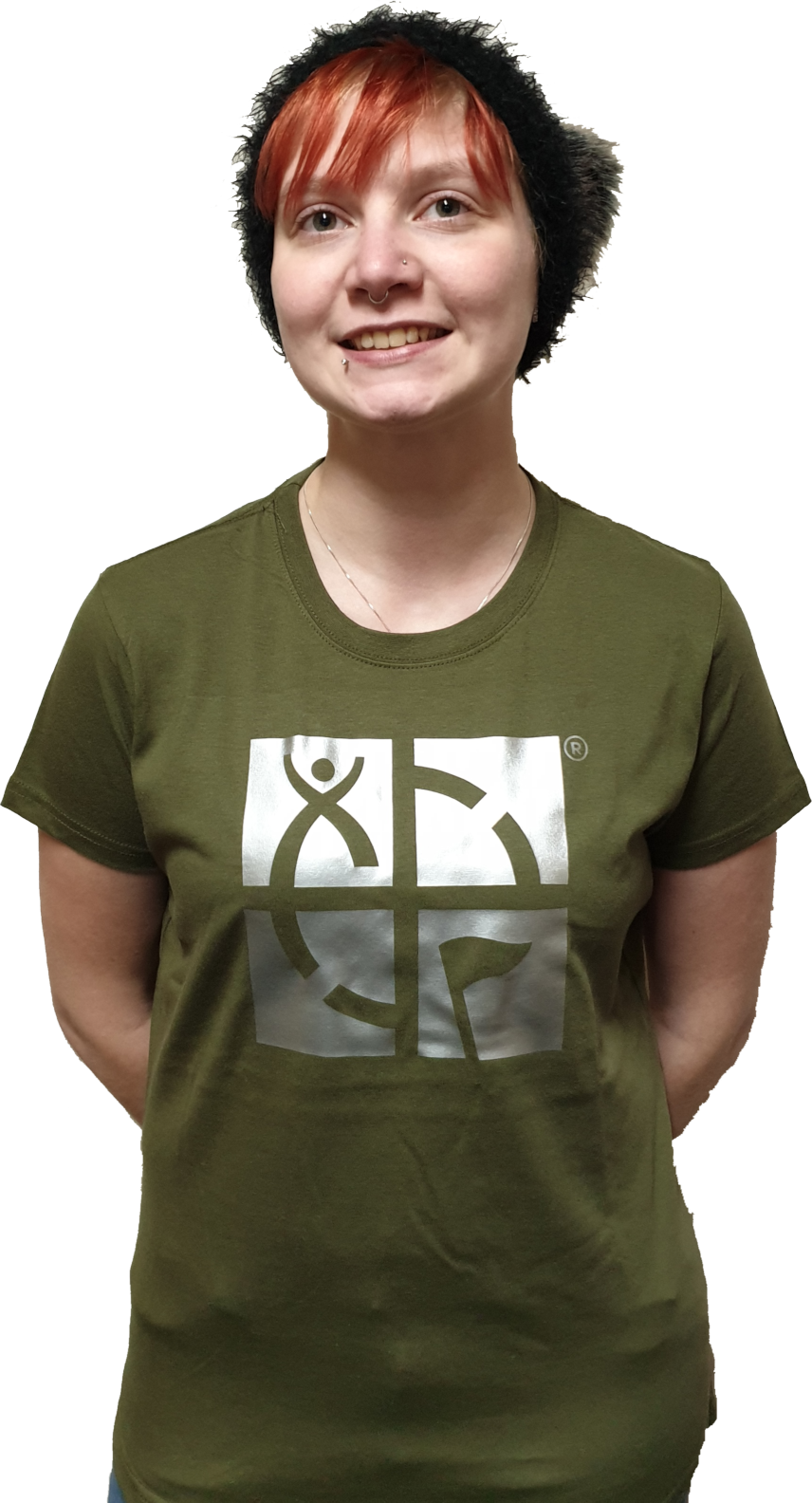 [Bargain] GeoTee Khaki with Silver