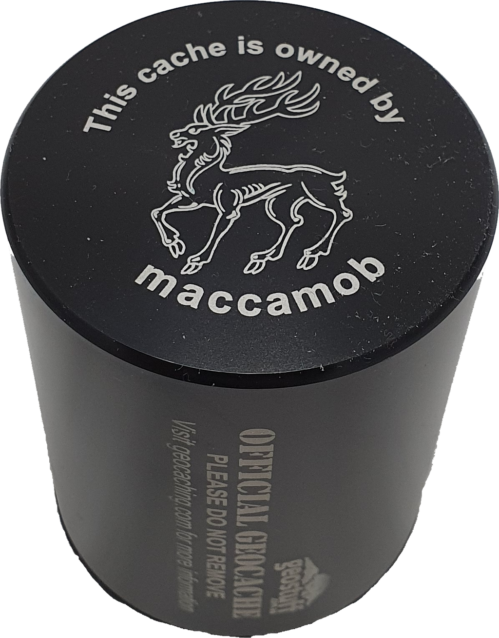 Mighty Mega Bison Geocache Container