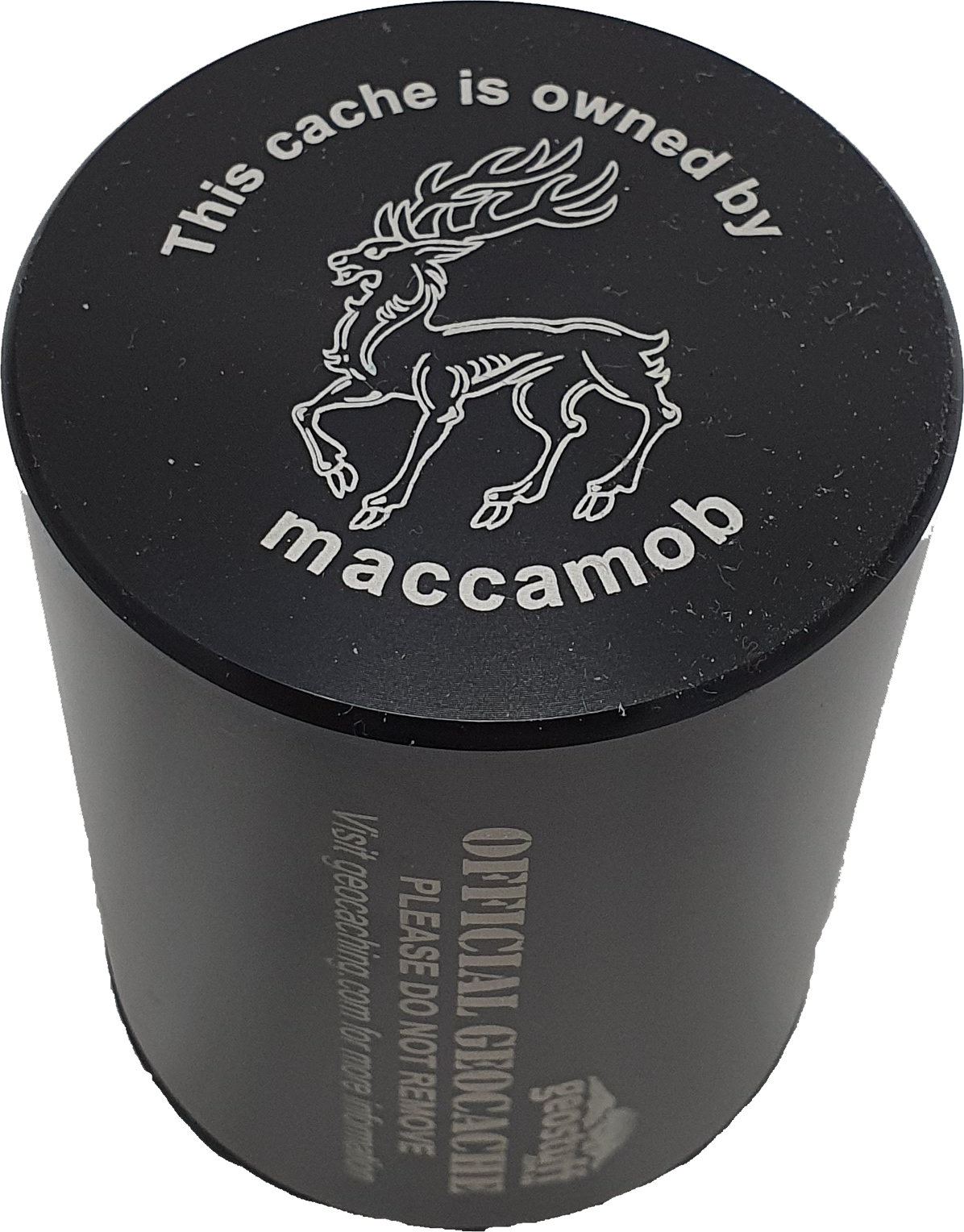 Mighty Mega Bison Geocache Container