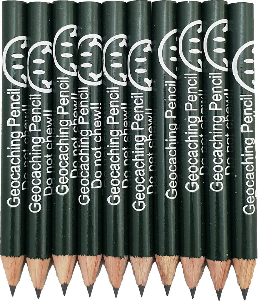 Stubby Geocaching pencil (10 pack)