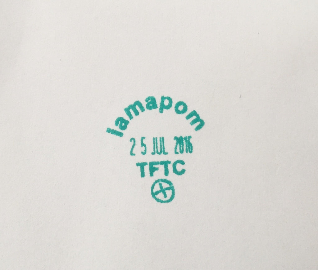 Geocaching Team name and Date Stamp