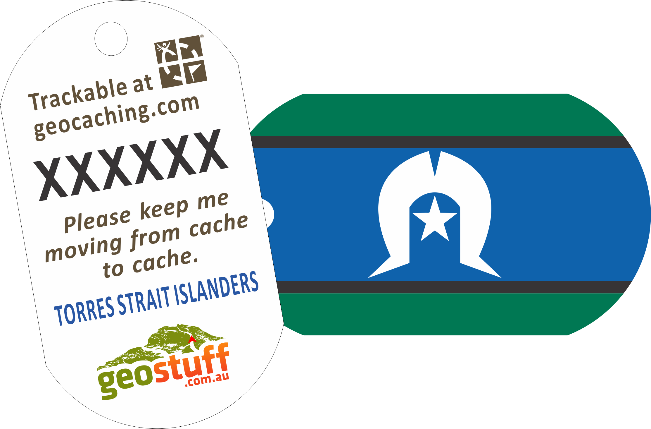Australian, State and Territory Flag Travel Tags