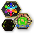 2016  WWFM Flash Mob XIII event geocoin