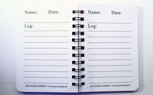 Logbook Medium Geocaching - A7 size