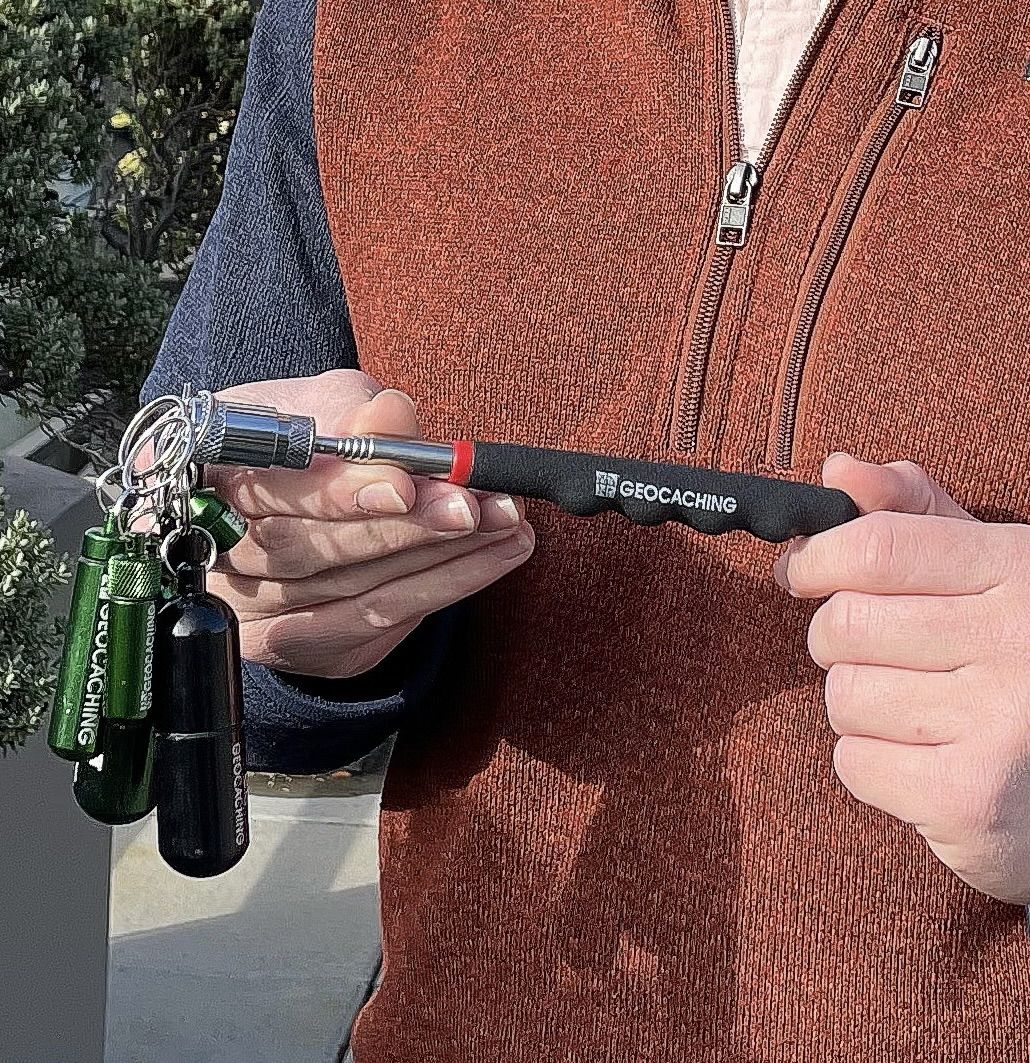Geocaching Magnetic Light-up Retriever Tool