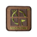 Geocaching Logo Camo patch