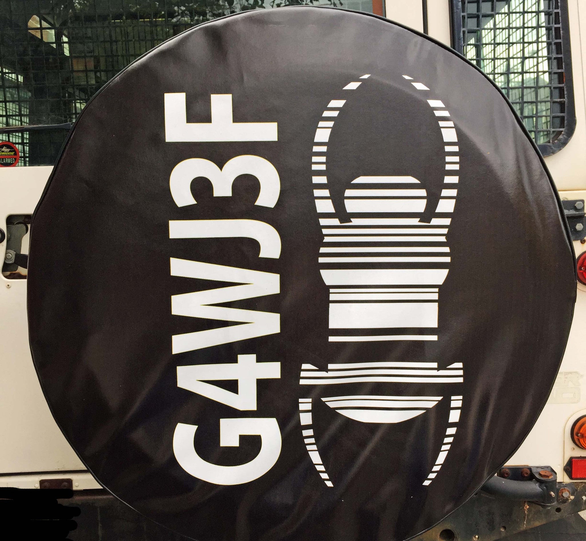 4wd Vehicle Wheel Cover Trackable - custom made