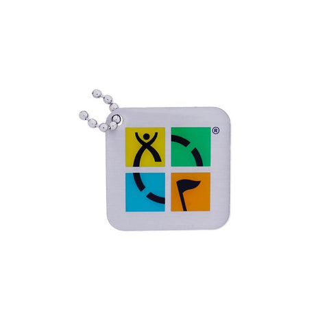 Geocaching Logo Travel Tag- Four Colour