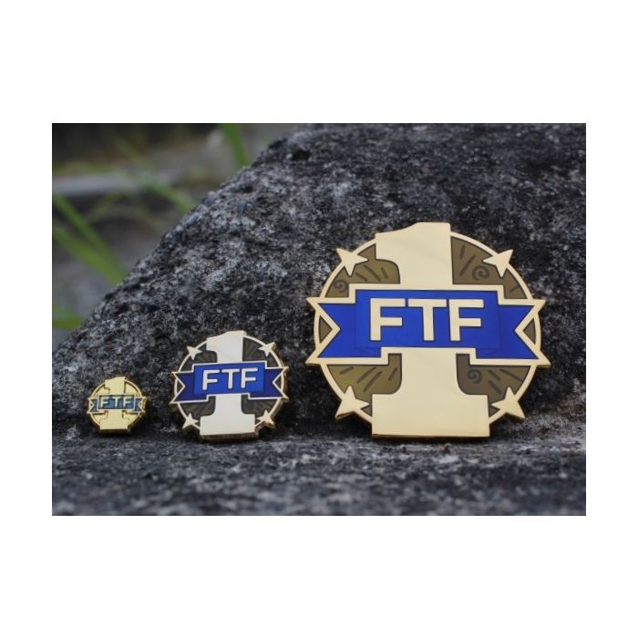 First To Find Official full size Geocoin