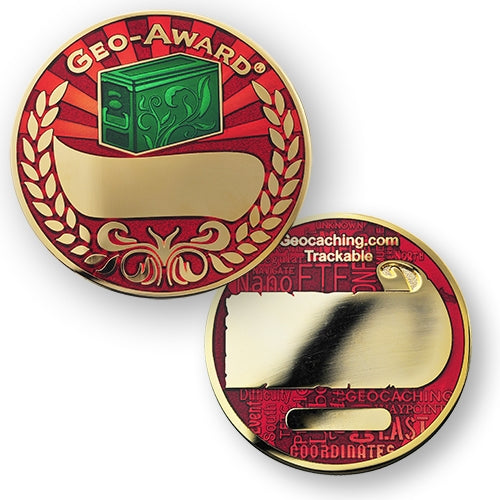 Geo Award Engraving Coin