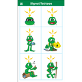 Signal the Frog®️ Temporary Tattoo Sheet: Set of 6 tattoos