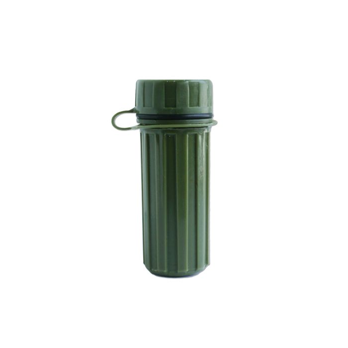 Waterproof Match Case - Green
