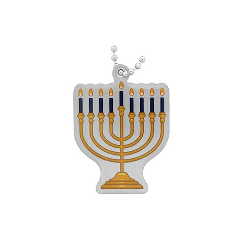 Menorah Travel Tag