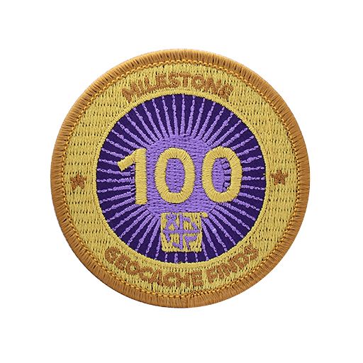 Milestone Patch - 100 Finds