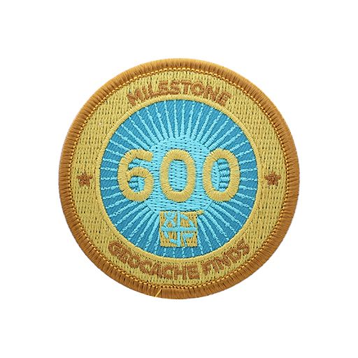 Milestone Patch - 600 Finds