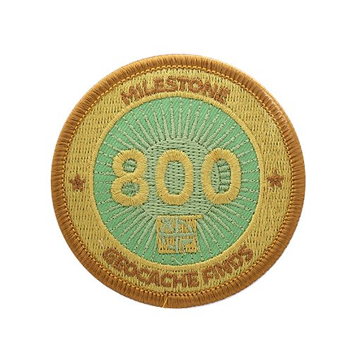 Milestone Patch - 800 Finds