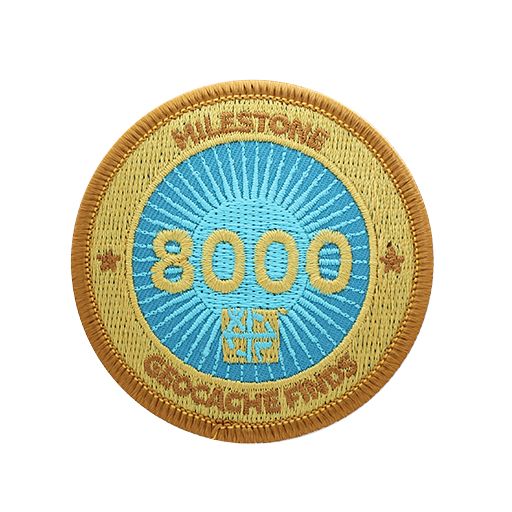 Milestone Patch - 8000 Finds