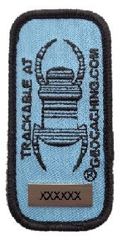 Geocaching Trackable Travel Bug® Patch