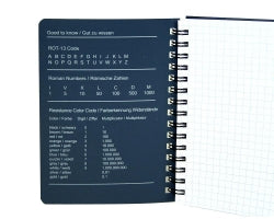 CacheQuarter Geocaching Notebook A6 blue