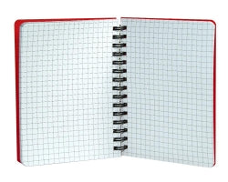 CacheQuarter Geocaching Notebook A6 red