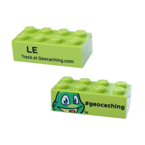 Lego Signal the Frog Figurine with Trackable LEGO™ Brick