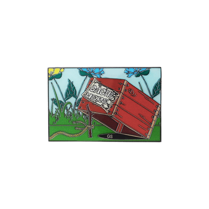 Cache at the End of the Rainbow Geocoin