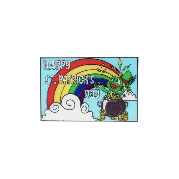Cache at the End of the Rainbow Geocoin