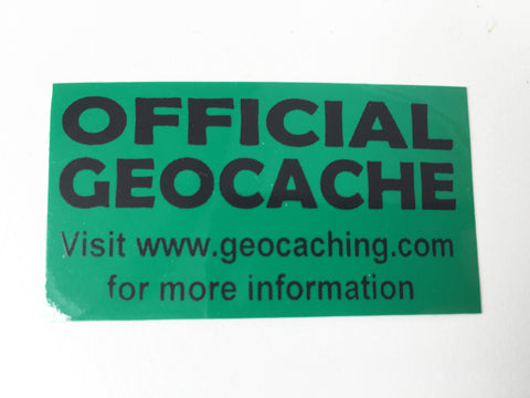 Geocache Sticker - Tiny Green
