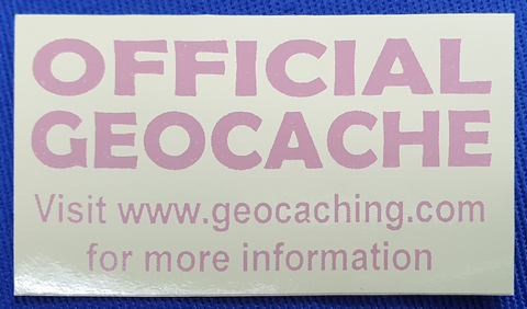 Geocache Sticker - Tiny Sand