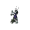 Geocaching Zombie Woman Travel Tag